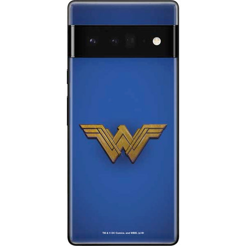DC Comics Wonder Woman Movie Emblem Google Pixel 6 Pro Skin